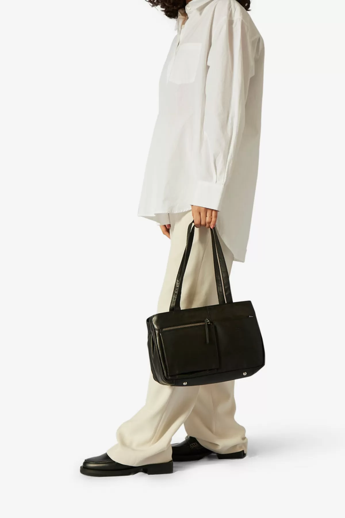 Adax Amalfi Shoulder Bag Natalka Black Discount