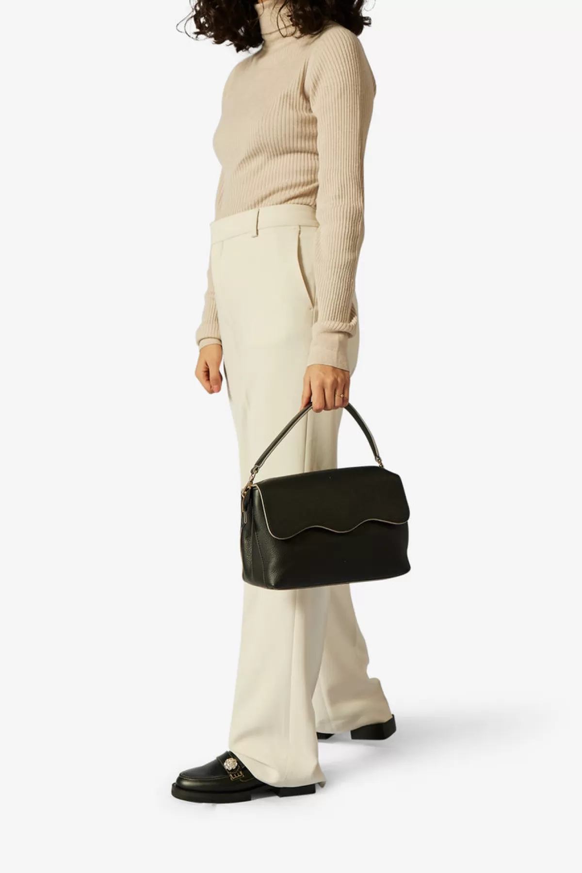Adax Cormorano Shoulder Bag Adaline Black Flash Sale