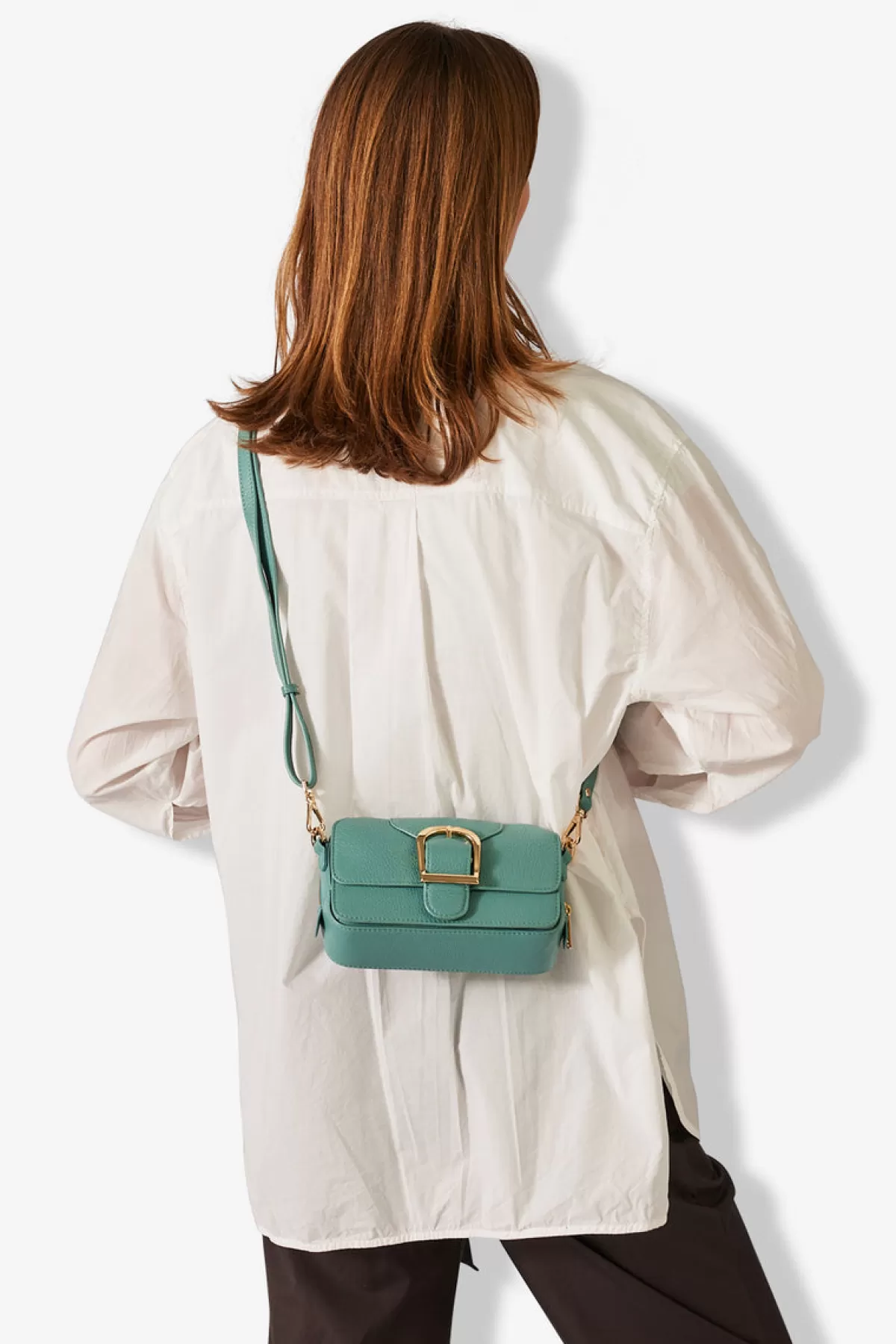 Adax Cormorano Shoulder Bag Agathe Aqua New