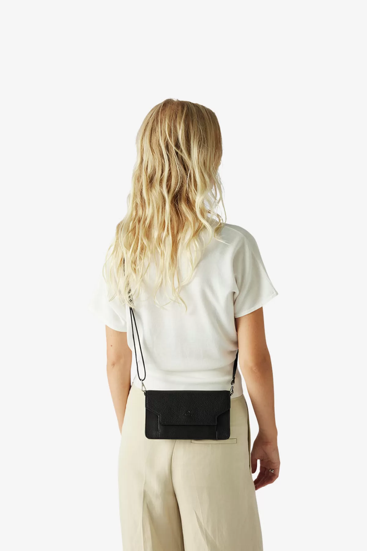 Adax Cormorano Shoulder Bag Sophia Black Discount