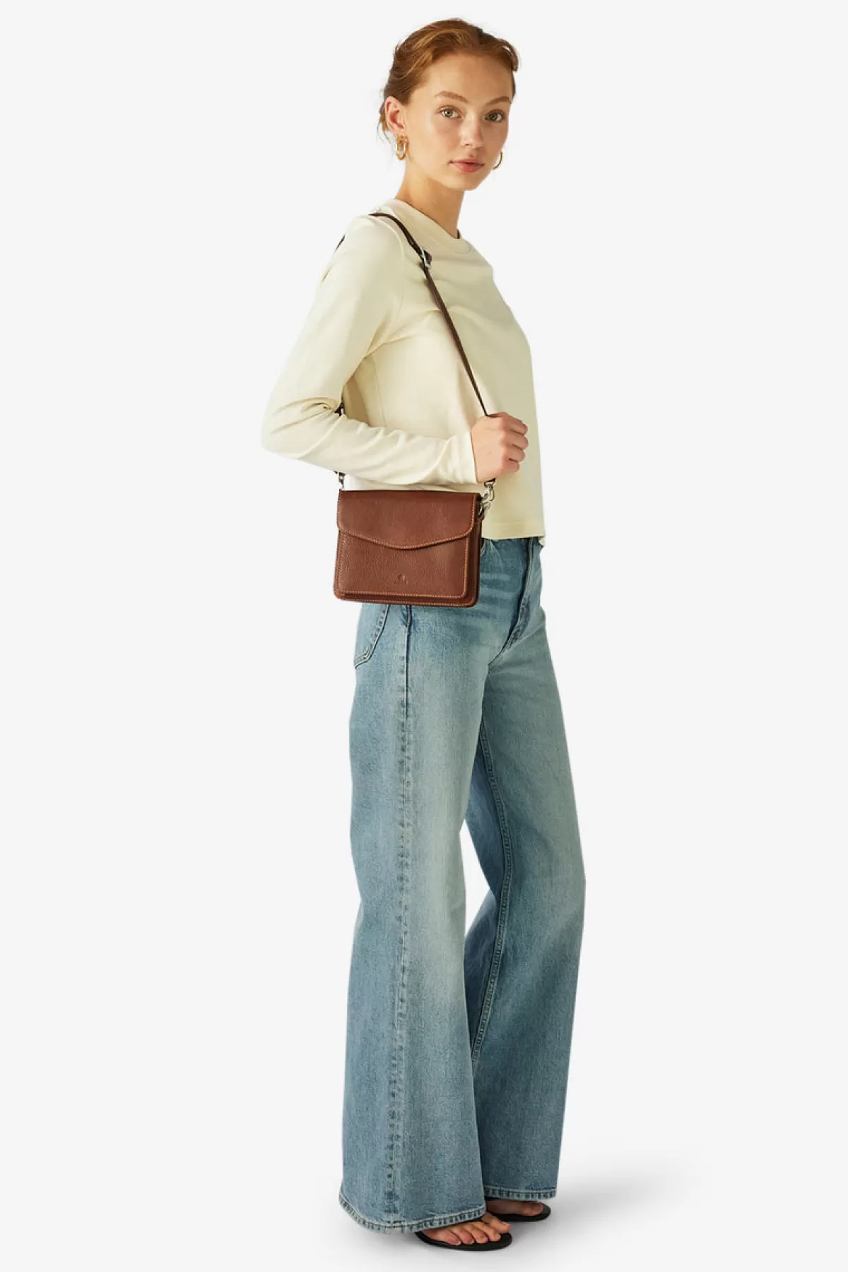 Adax Cormorano Shoulder Bag Thea Coffee Sale