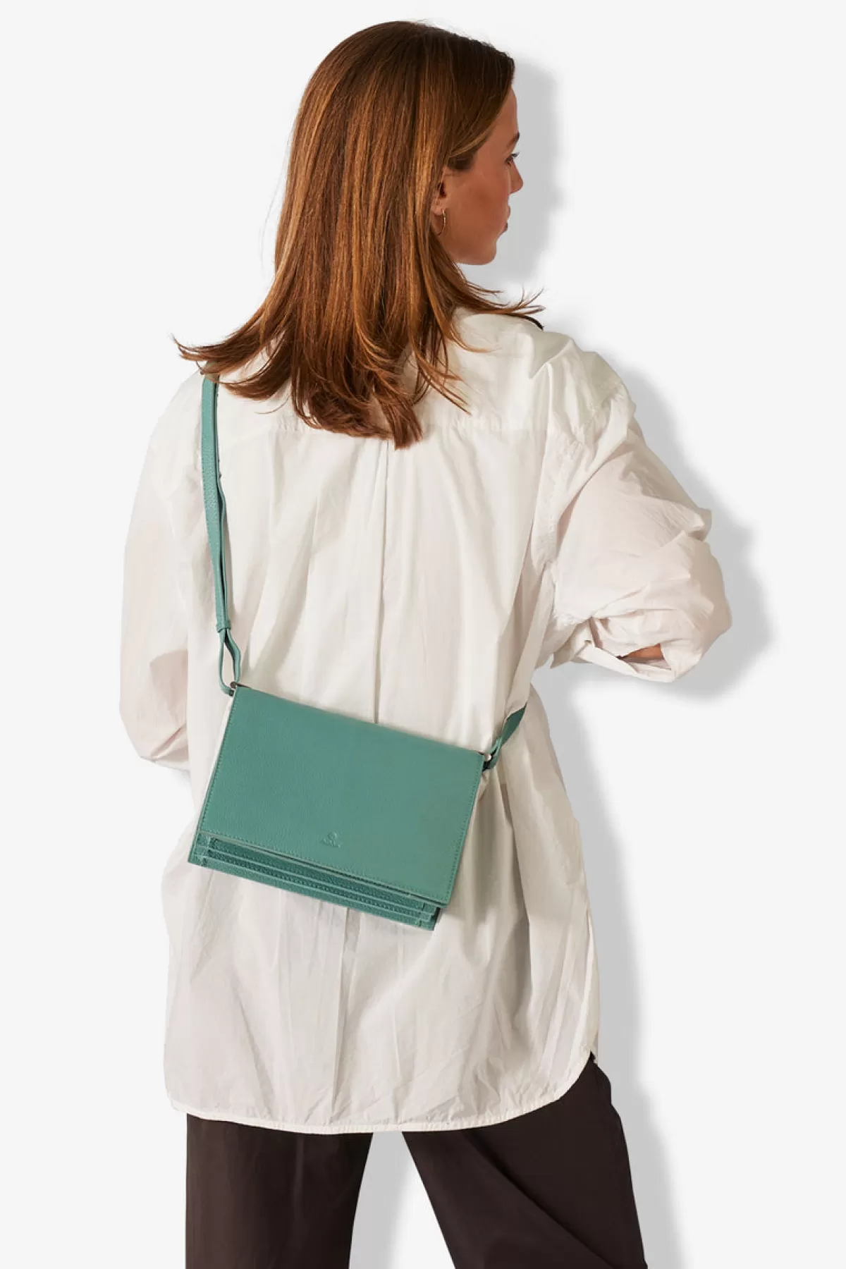 Adax Cormorano Shoulder Bag Thelma Aqua Clearance