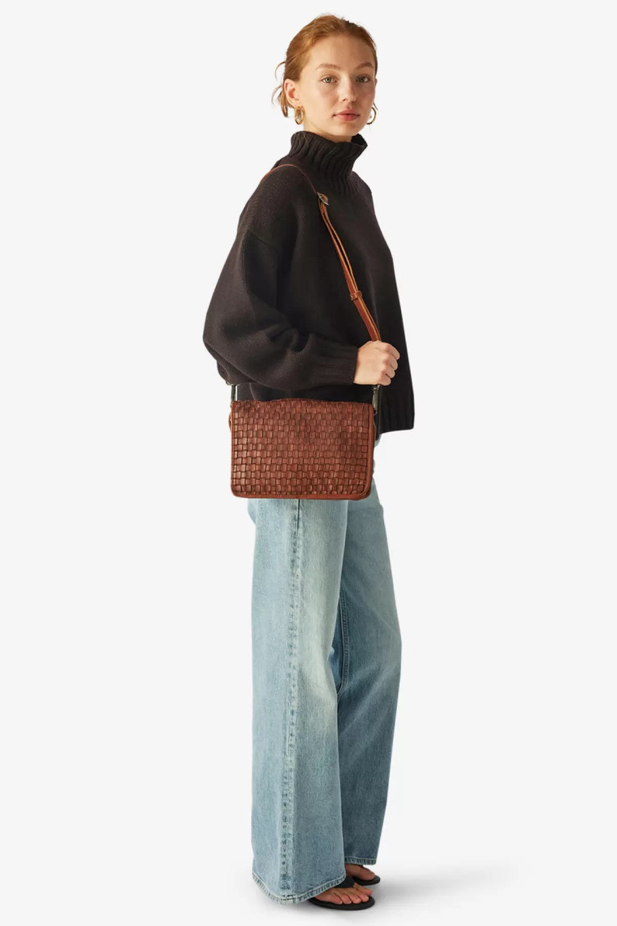 Adax Corsico Shoulder Bag Sara Cognac Sale