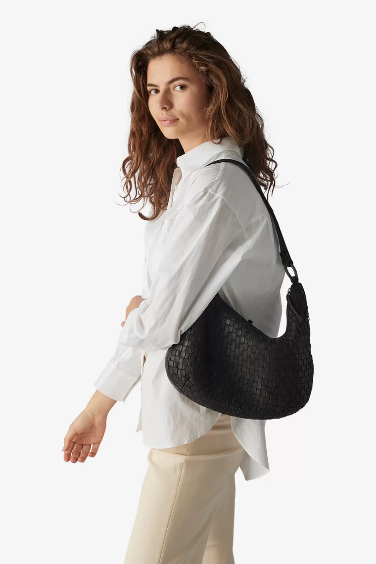 Adax Corsico Shoulder Bag Tanita Black Fashion