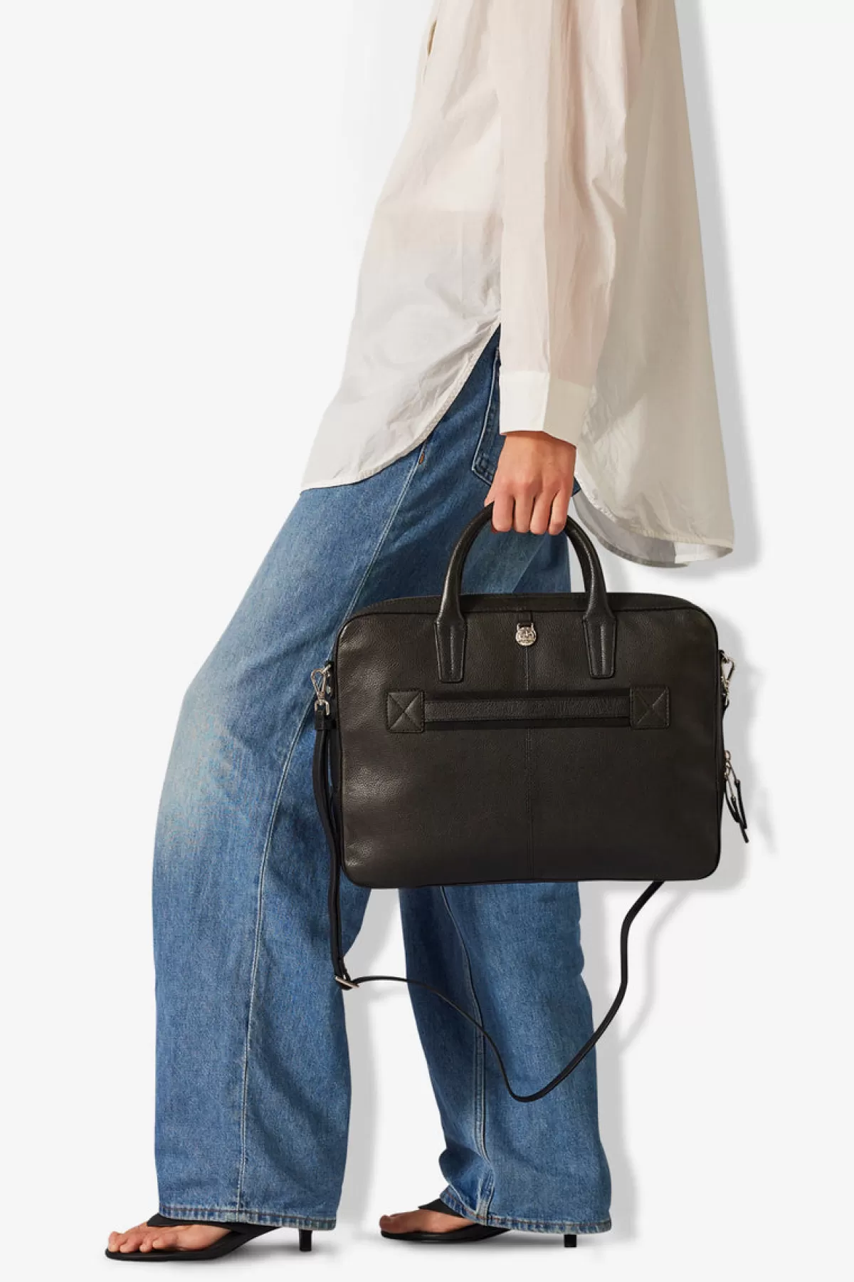 Adax Napoli Working Bag Glenn 14u00a8 Black Cheap