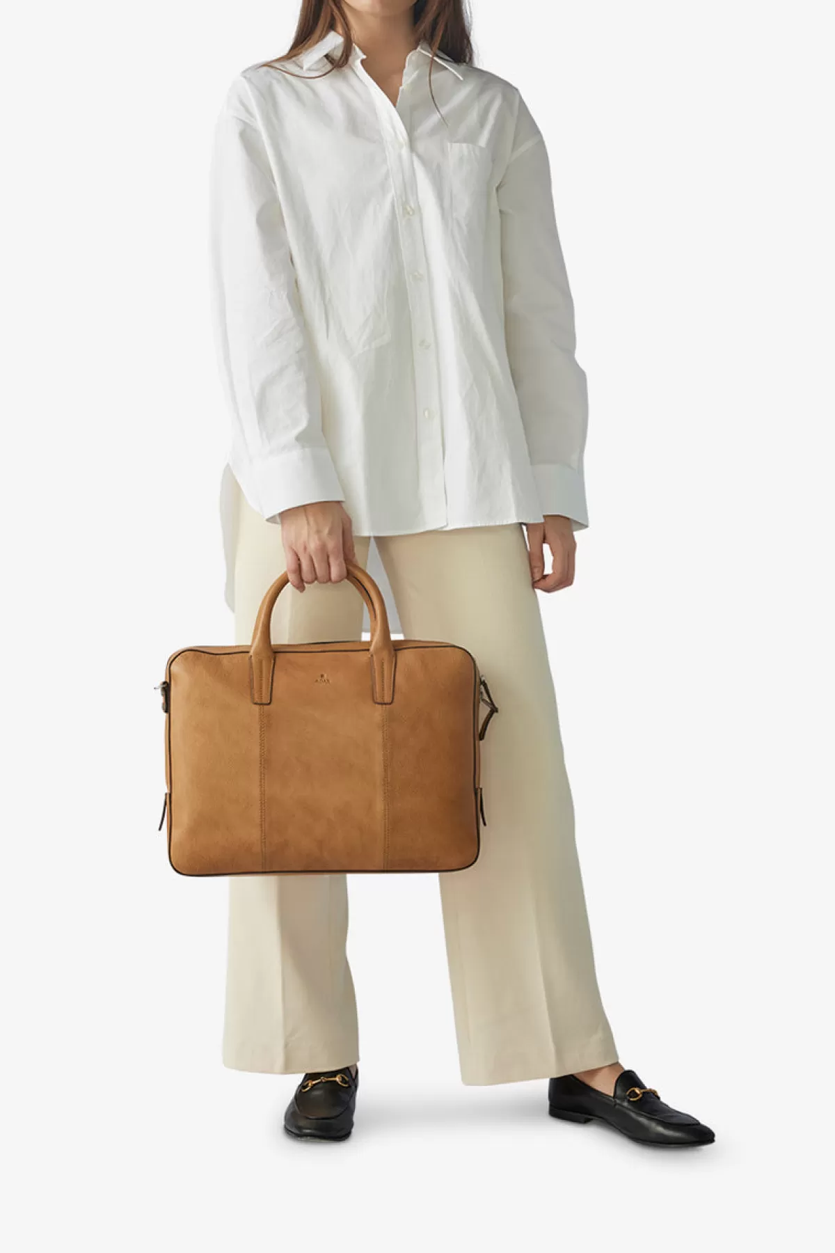 Adax Napoli Working Bag Glenn 14u00a8 Cognac Online