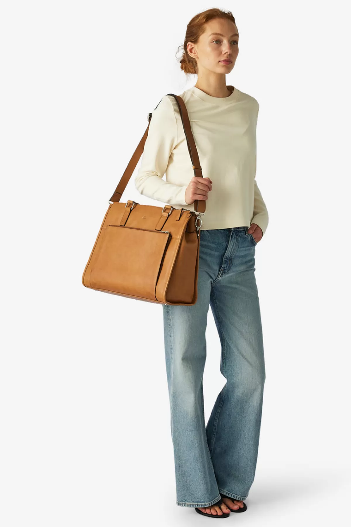 Adax Napoli Working Bag Lulu 14u00a8 Cognac Flash Sale