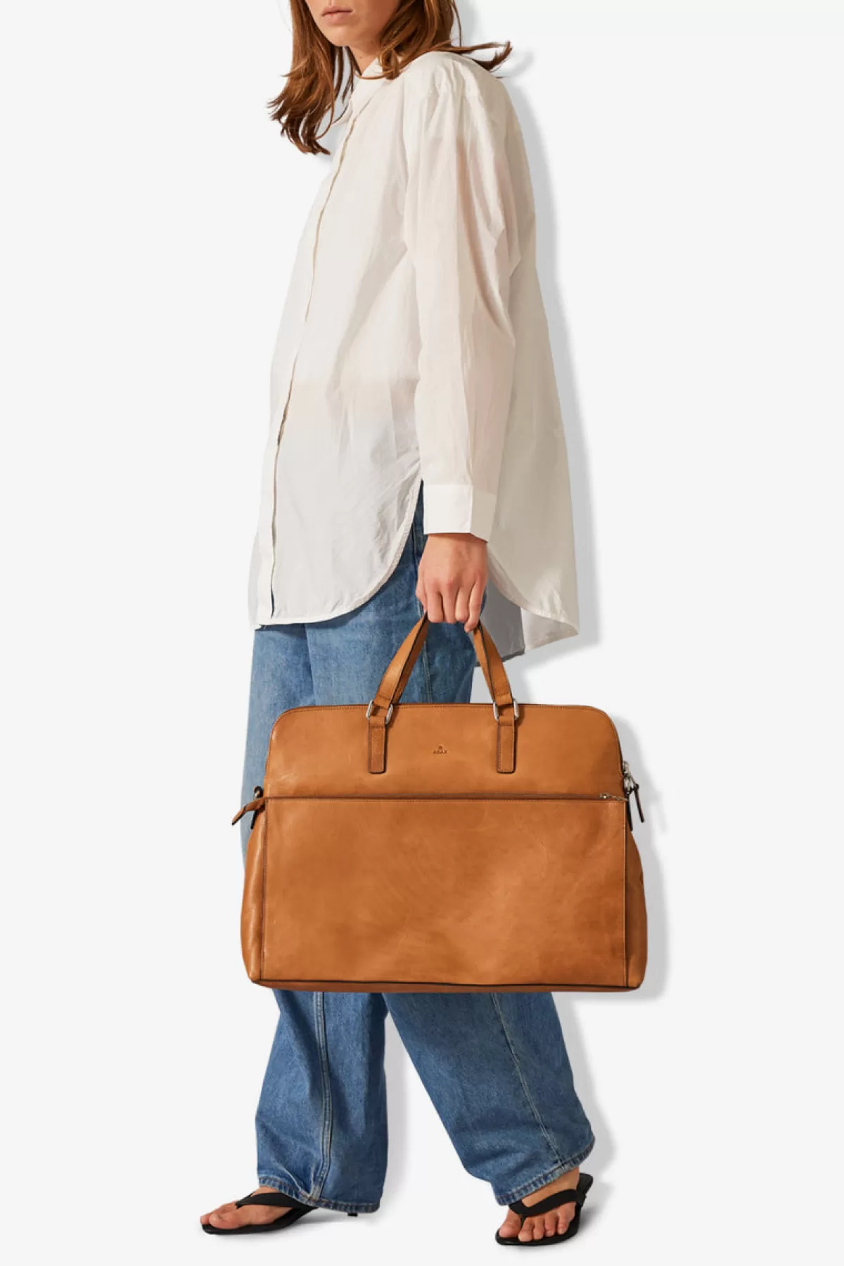 Adax Napoli Working Bag Michelle 17u00a8 Cognac Flash Sale