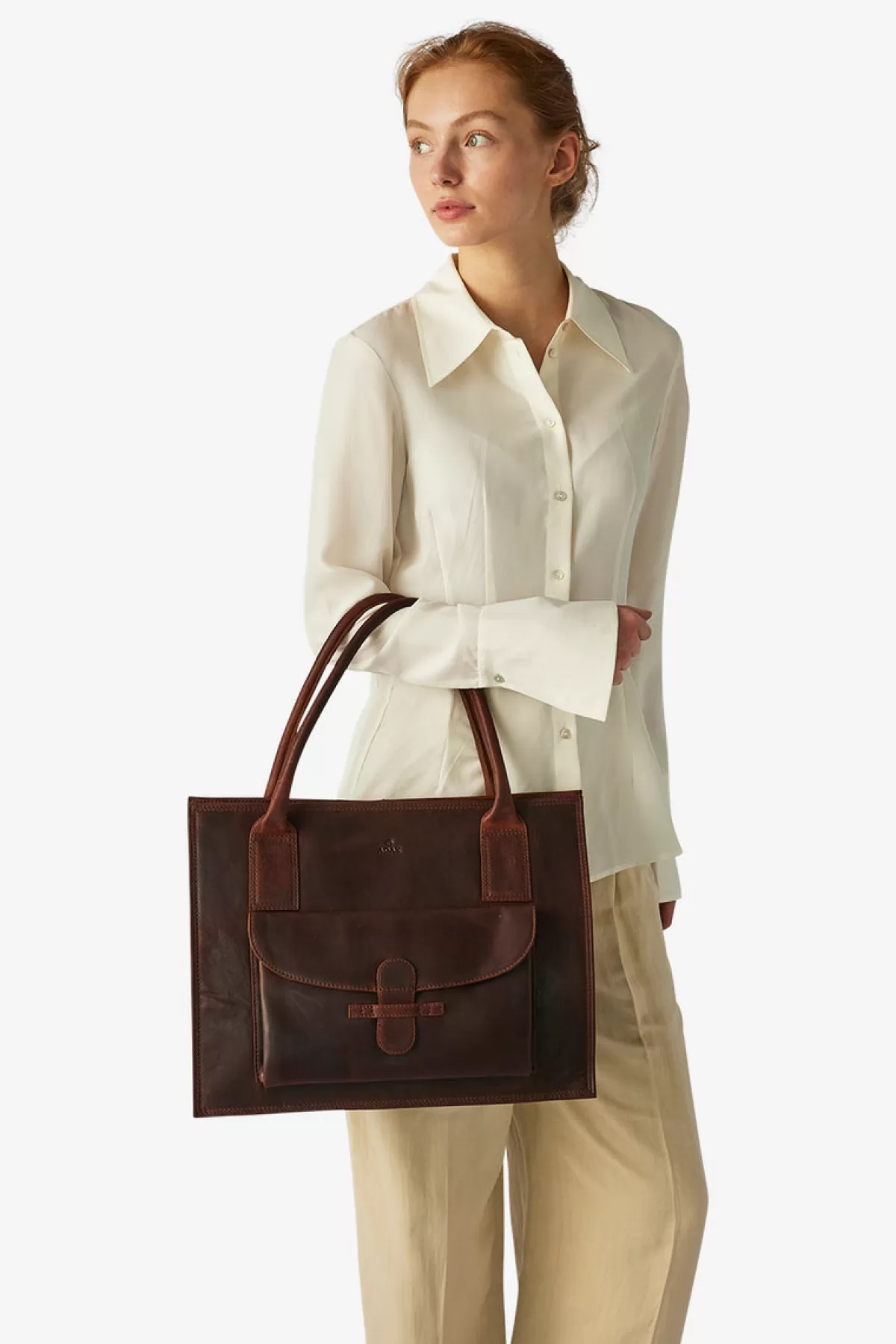 Adax Ragusa Shopper Valentina Dark brown Store