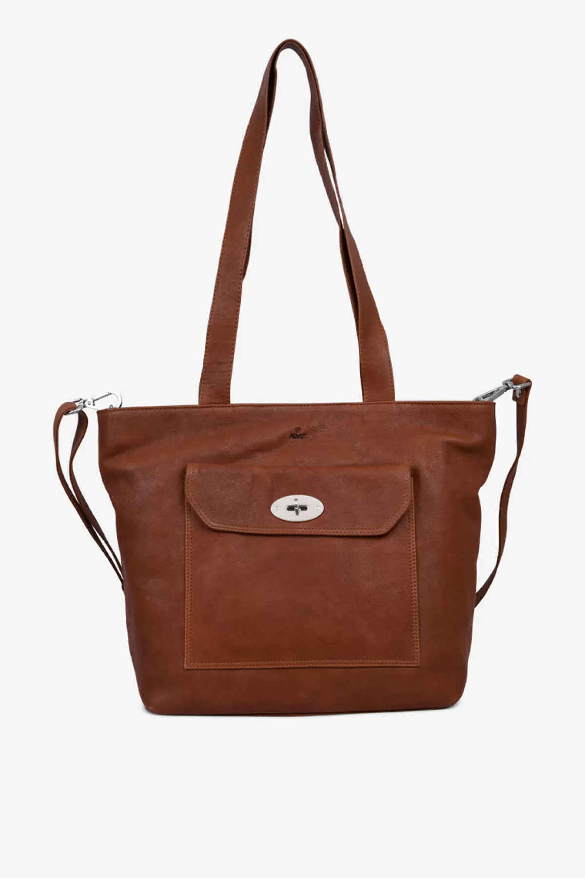Adax Ravenna Shopper Louise Cognac New