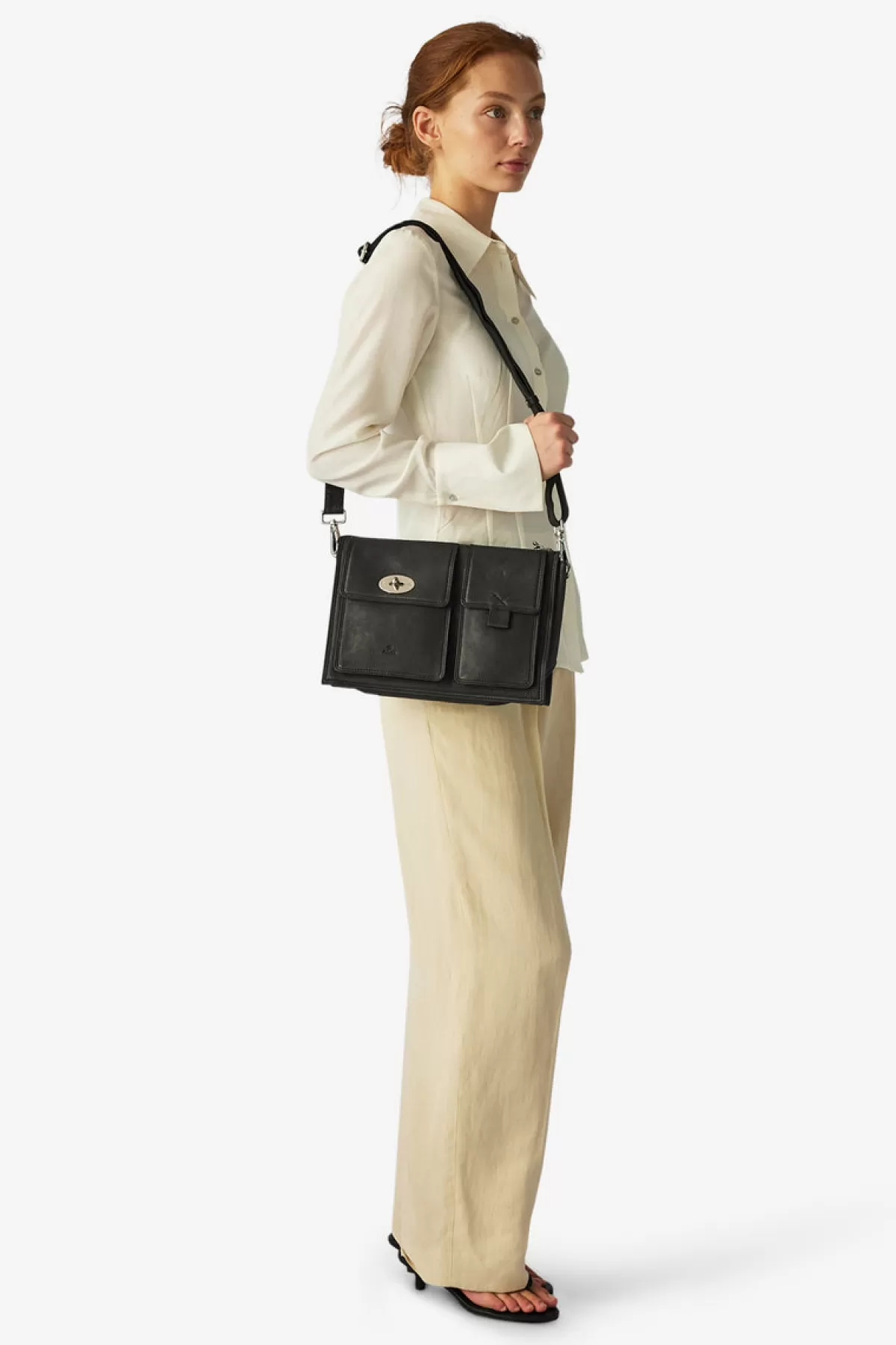 Adax Ravenna Shoulder Bag Ragnhild Black Cheap