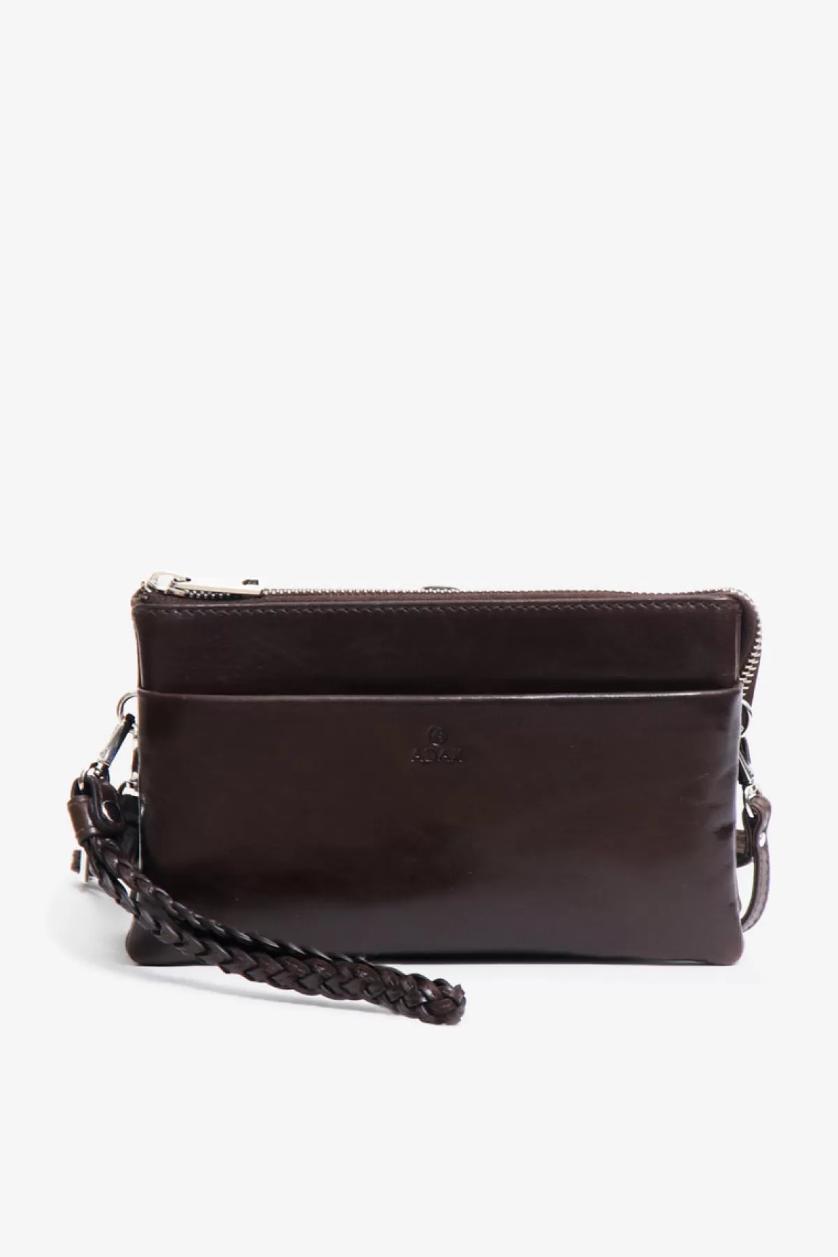 Adax Salerno Combi Clutch Nellie Dark brown New