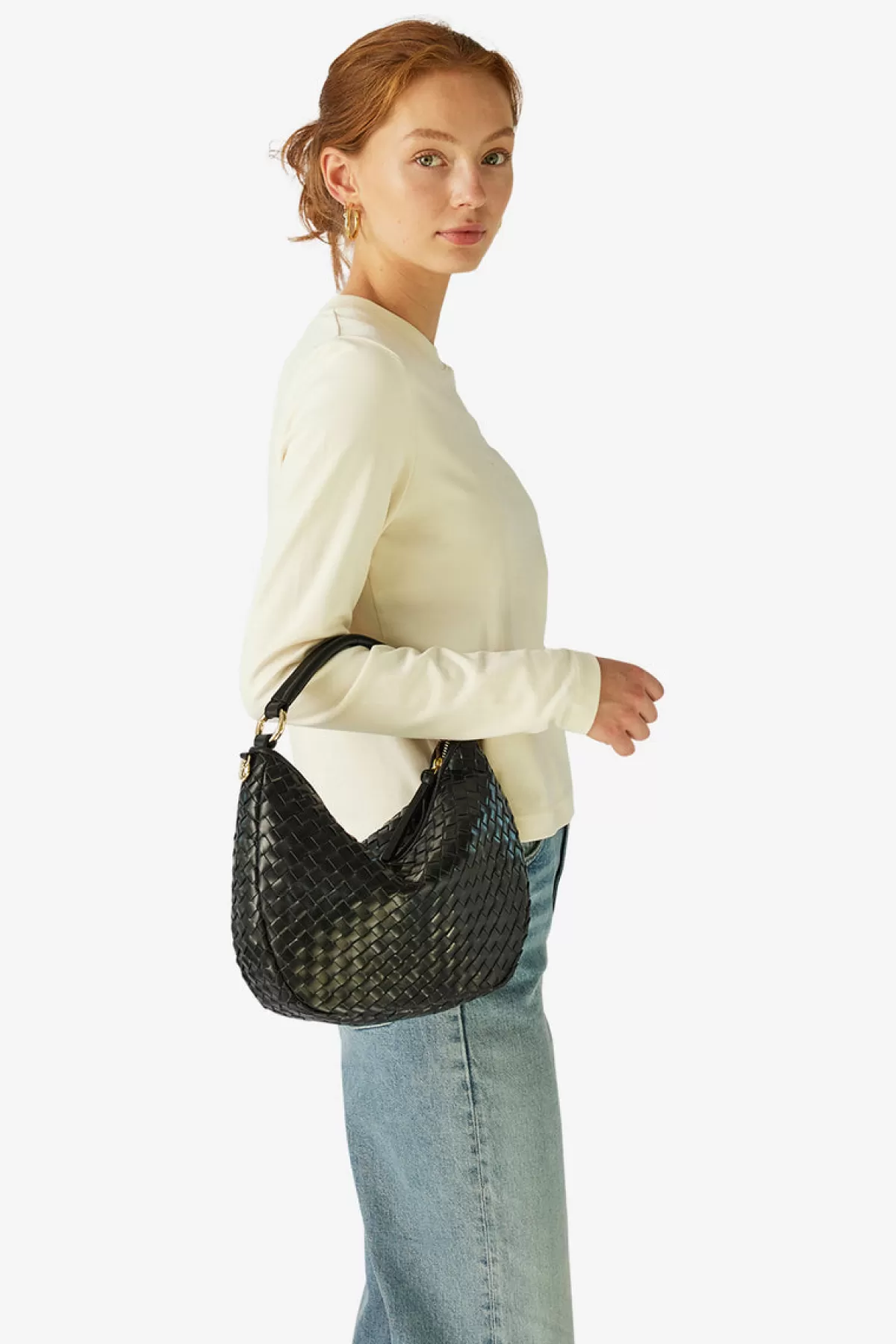 Adax Salerno Shoulder Bag Marlin Black Online