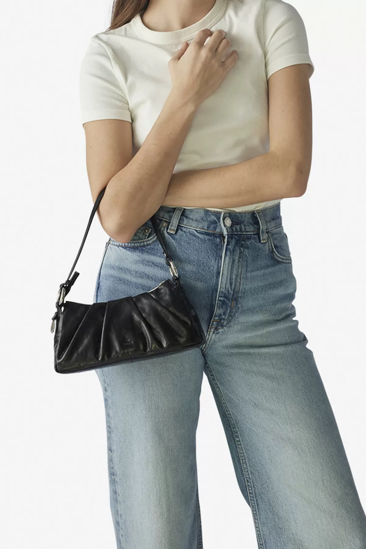 Adax Salerno Shoulder Bag Mereta Black Sale