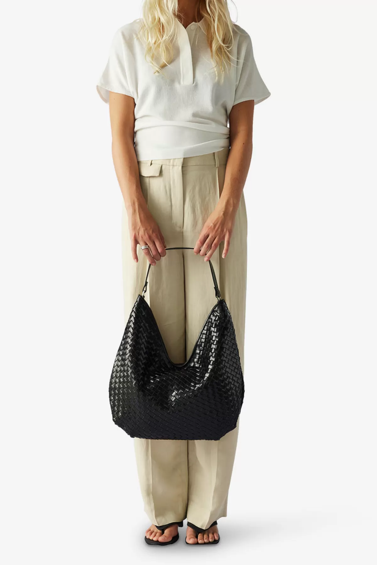 Adax Salerno Shoulder Bag Mindy Black Best Sale
