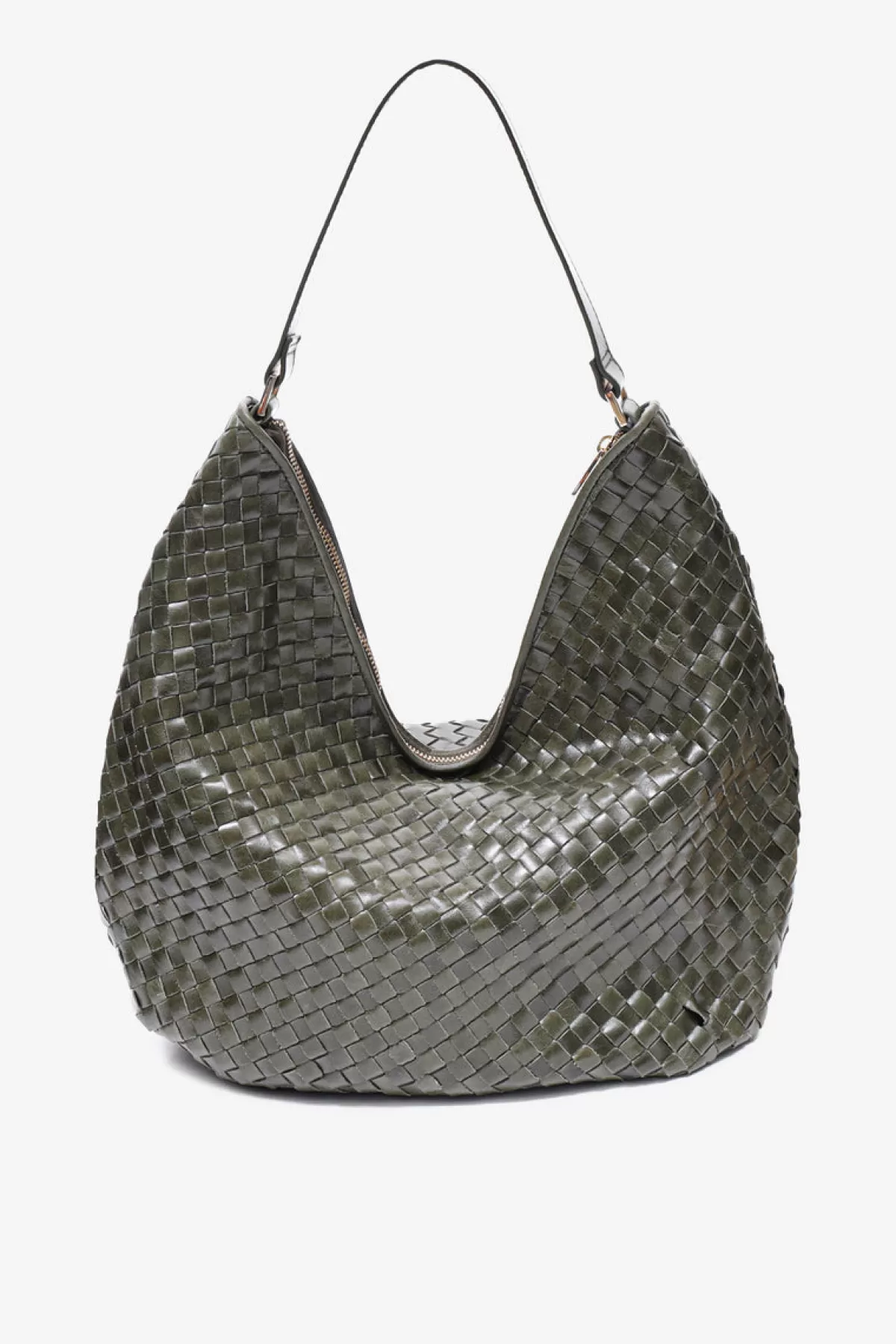 Adax Salerno Shoulder Bag Mindy Olive Discount