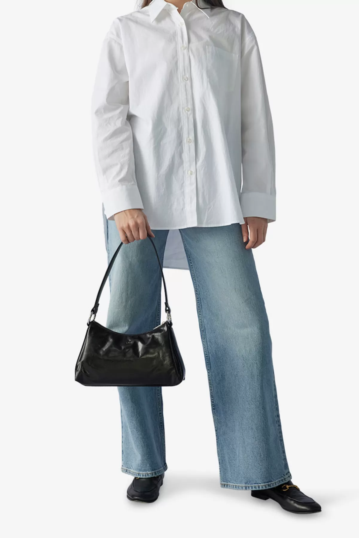 Adax Salerno Shoulder Bag Olympia Black Hot