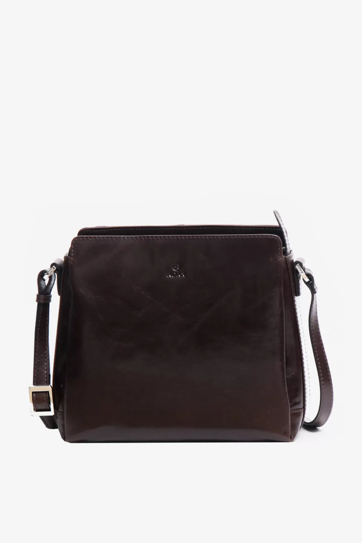 Adax Salerno Shoulder Bag Sia Dark brown Sale