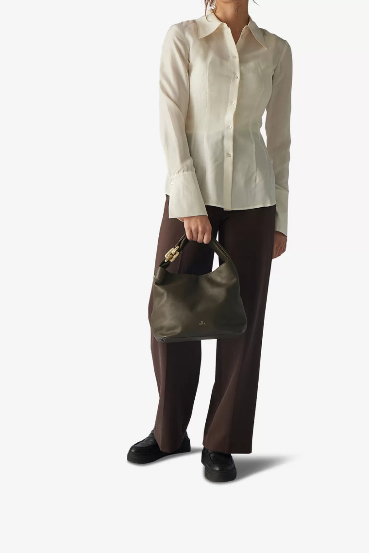 Adax Sorano Shoulder Bag Mollie Olive Fashion