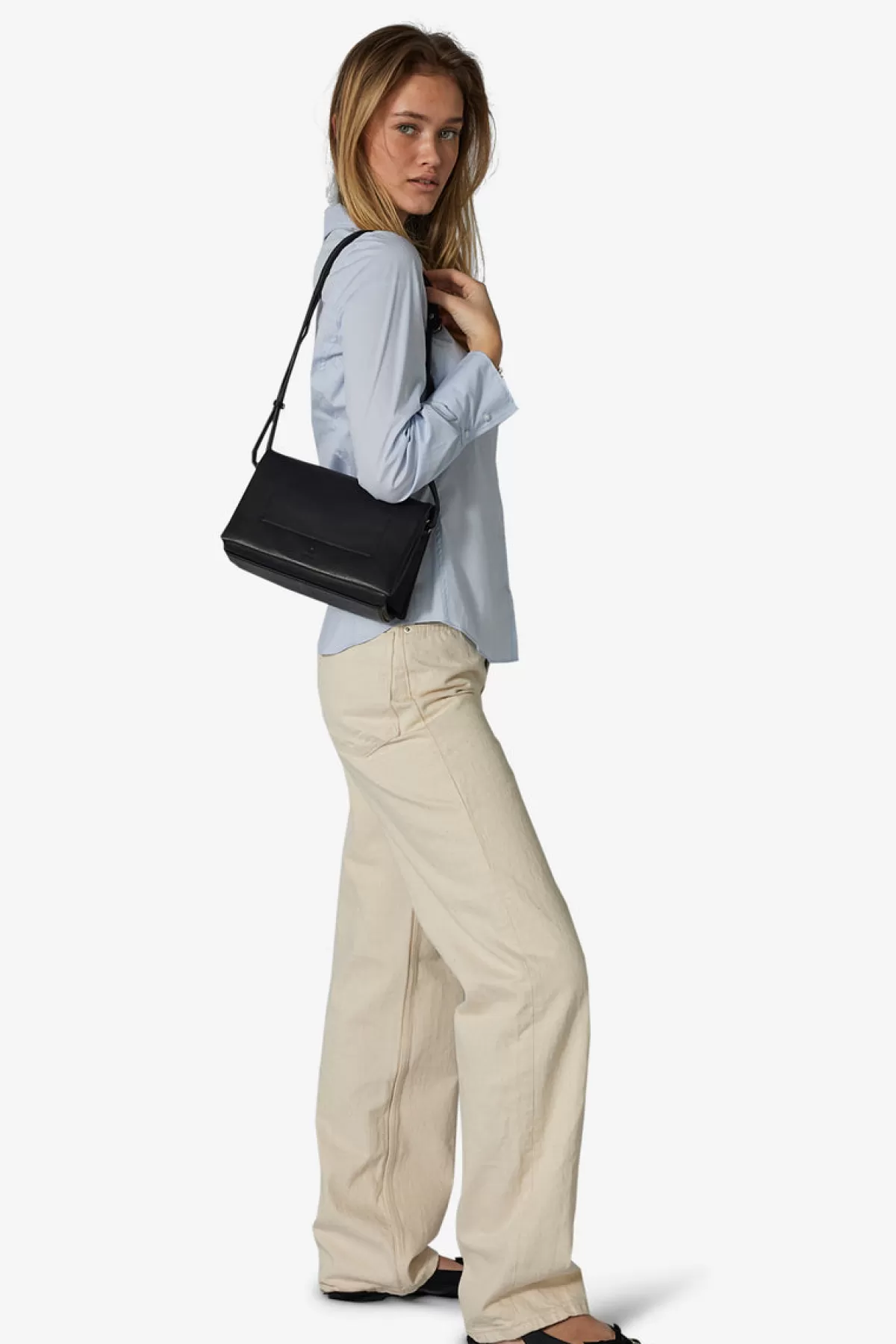 Adax Venezia Shoulder Bag Celina Black Clearance