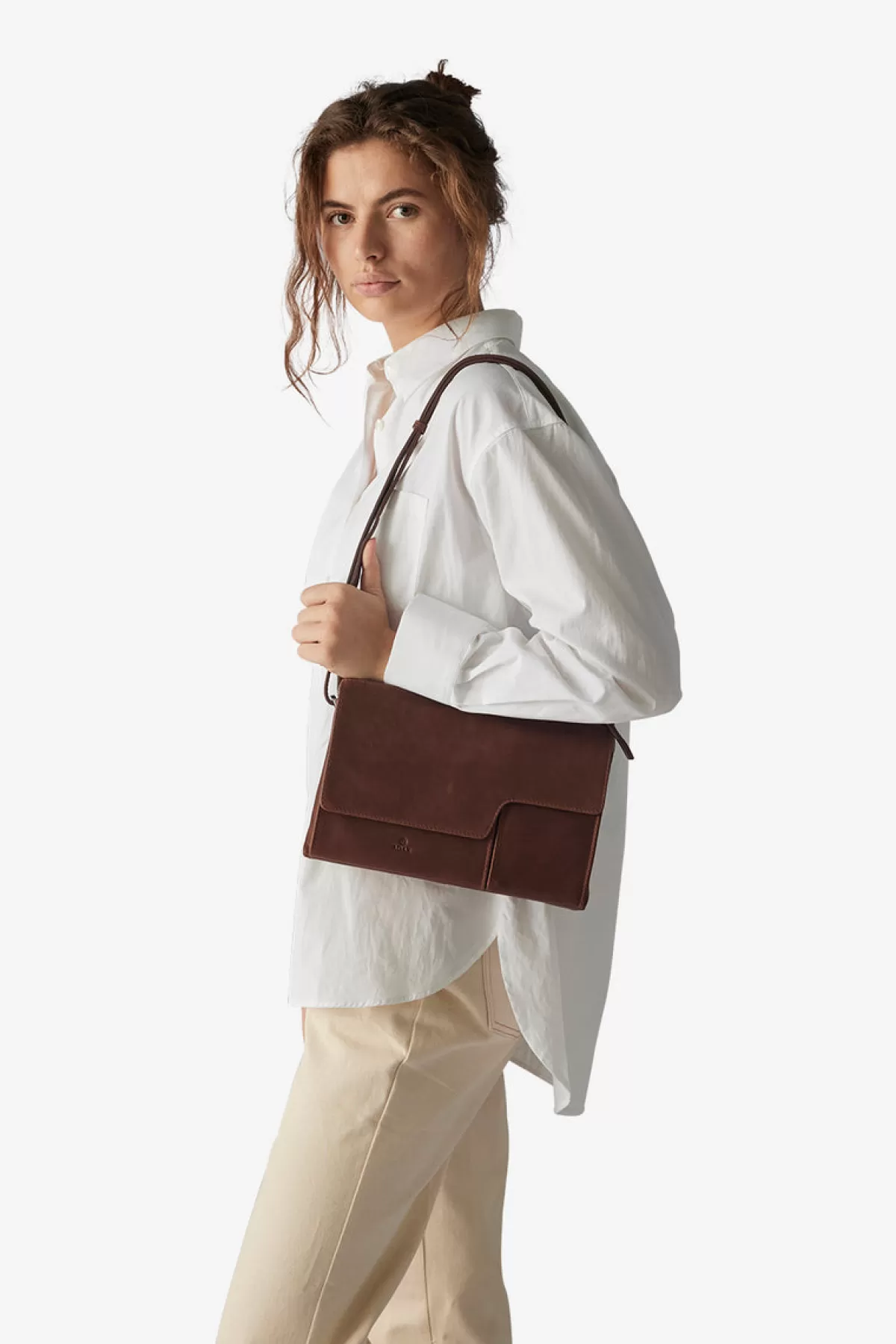 Adax Venezia Shoulder Bag Dolores Chocolate Outlet